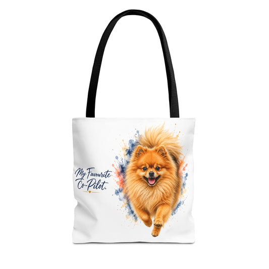 TekPaws Favourite Co-Pilot Tote – Pomeranian Edition