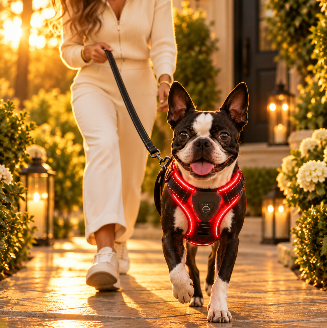 TekPaws LED Luminous Dog Harness