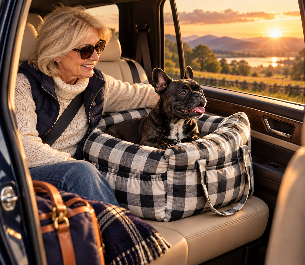 TekPaws Co-Pilot Comfort Car Seat – Heritage Edition