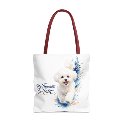 TekPaws Favourite Co-Pilot Tote – Bichon Frisé  Edition
