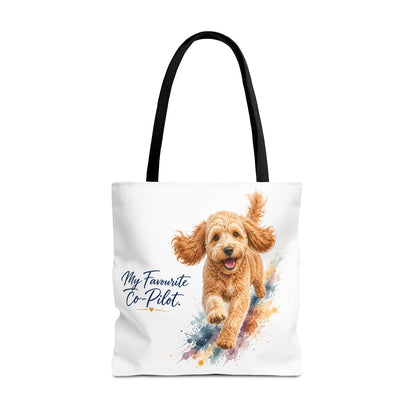 TekPaws Favourite Co-Pilot Tote – Cockapoo Edition