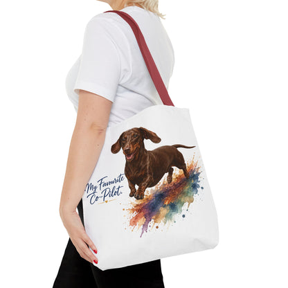 TekPaws Favourite Co-Pilot Tote – Dachshund Edition