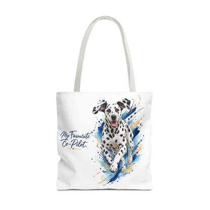 TekPaws Favourite Co-Pilot Tote – Dalmatian Edition