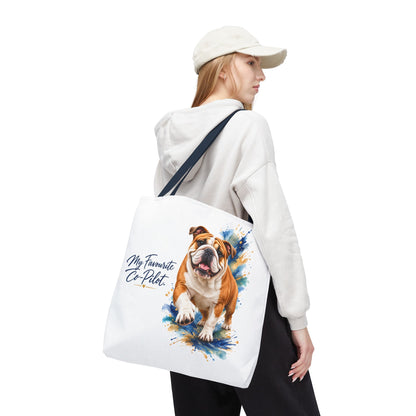 TekPaws Favourite Co-Pilot Tote – English Bulldog Edition