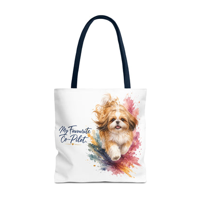TekPaws Favourite Co-Pilot Tote – Shih Tzu Edition
