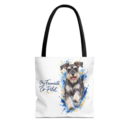 TekPaws Favourite Co-Pilot Tote – Miniature Schnauzer Edition