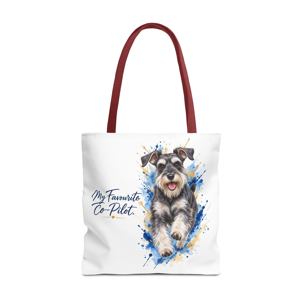 TekPaws Favourite Co-Pilot Tote – Miniature Schnauzer Edition
