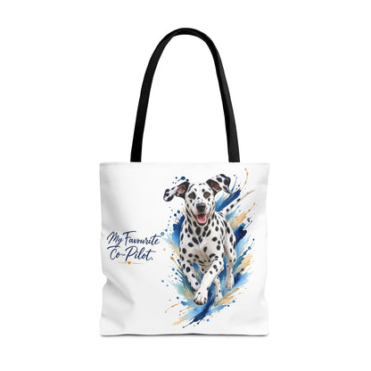 TekPaws Favourite Co-Pilot Tote – Dalmatian Edition