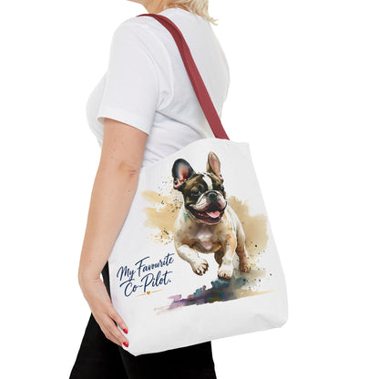 TekPaws Favourite Co-Pilot Tote – French Bulldog Edition