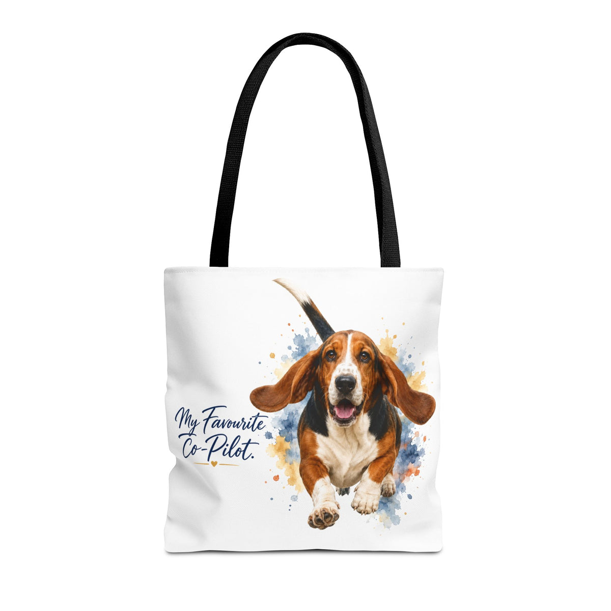 TekPaws Favourite Co-Pilot Tote –  Basset Hound Edition