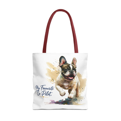 TekPaws Favourite Co-Pilot Tote – French Bulldog Edition