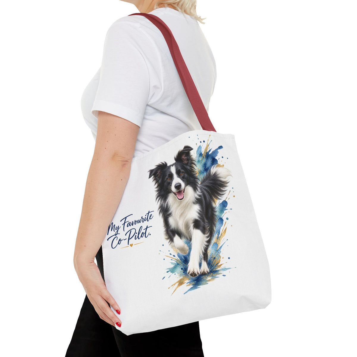 TekPaws Favourite Co-Pilot Tote – Border Collie Edition