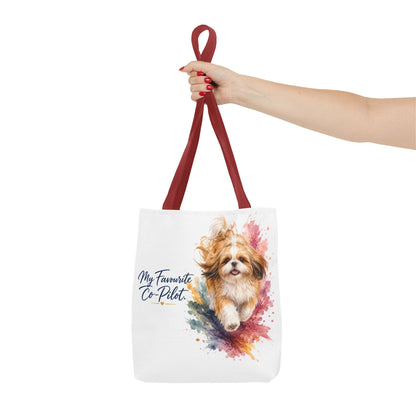 TekPaws Favourite Co-Pilot Tote – Shih Tzu Edition