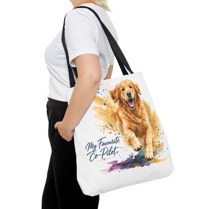 TekPaws Favourite Co-Pilot Tote – Golden Retriever Edition