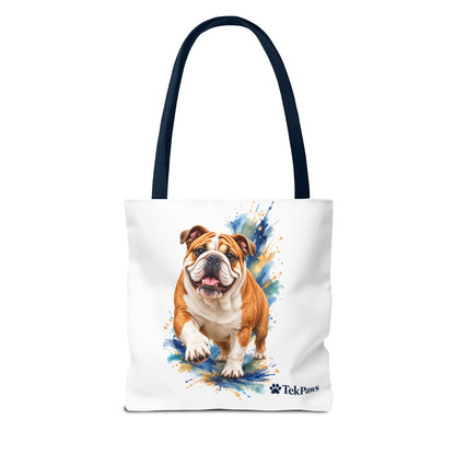 TekPaws Favourite Co-Pilot Tote – English Bulldog Edition
