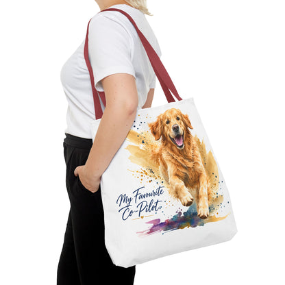 TekPaws Favourite Co-Pilot Tote – Golden Retriever Edition