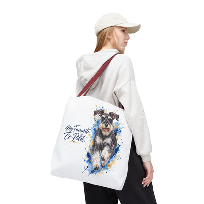 TekPaws Favourite Co-Pilot Tote – Miniature Schnauzer Edition