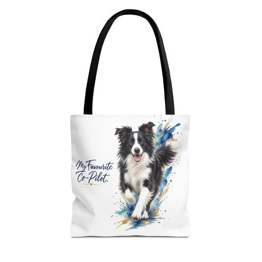 TekPaws Favourite Co-Pilot Tote – Border Collie Edition