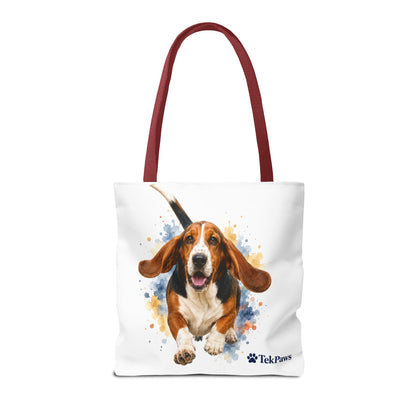 TekPaws Favourite Co-Pilot Tote –  Basset Hound Edition
