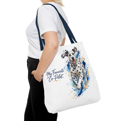 TekPaws Favourite Co-Pilot Tote – Dalmatian Edition