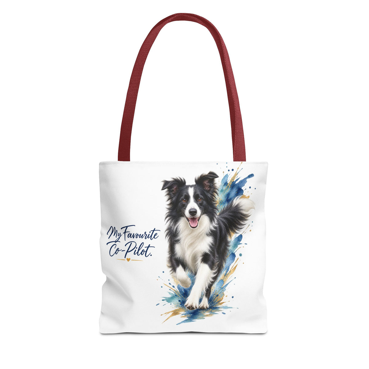 TekPaws Favourite Co-Pilot Tote – Border Collie Edition