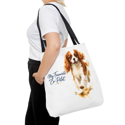 TekPaws Favourite Co-Pilot Tote – Cavalier King Charles Spaniel Edition