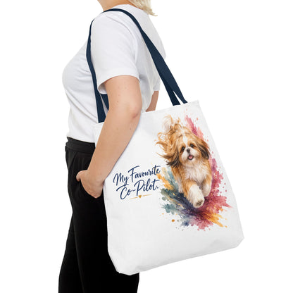 TekPaws Favourite Co-Pilot Tote – Shih Tzu Edition