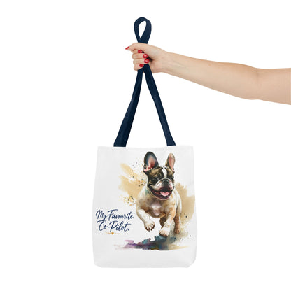 TekPaws Favourite Co-Pilot Tote – French Bulldog Edition