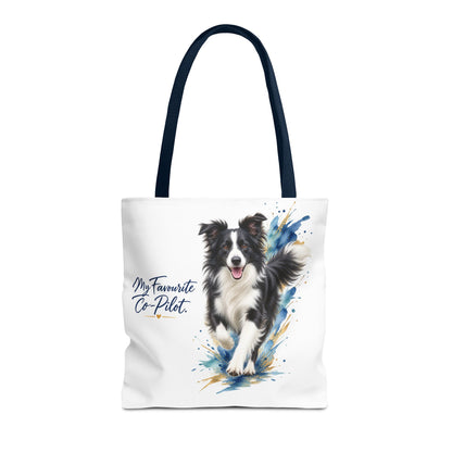 TekPaws Favourite Co-Pilot Tote – Border Collie Edition