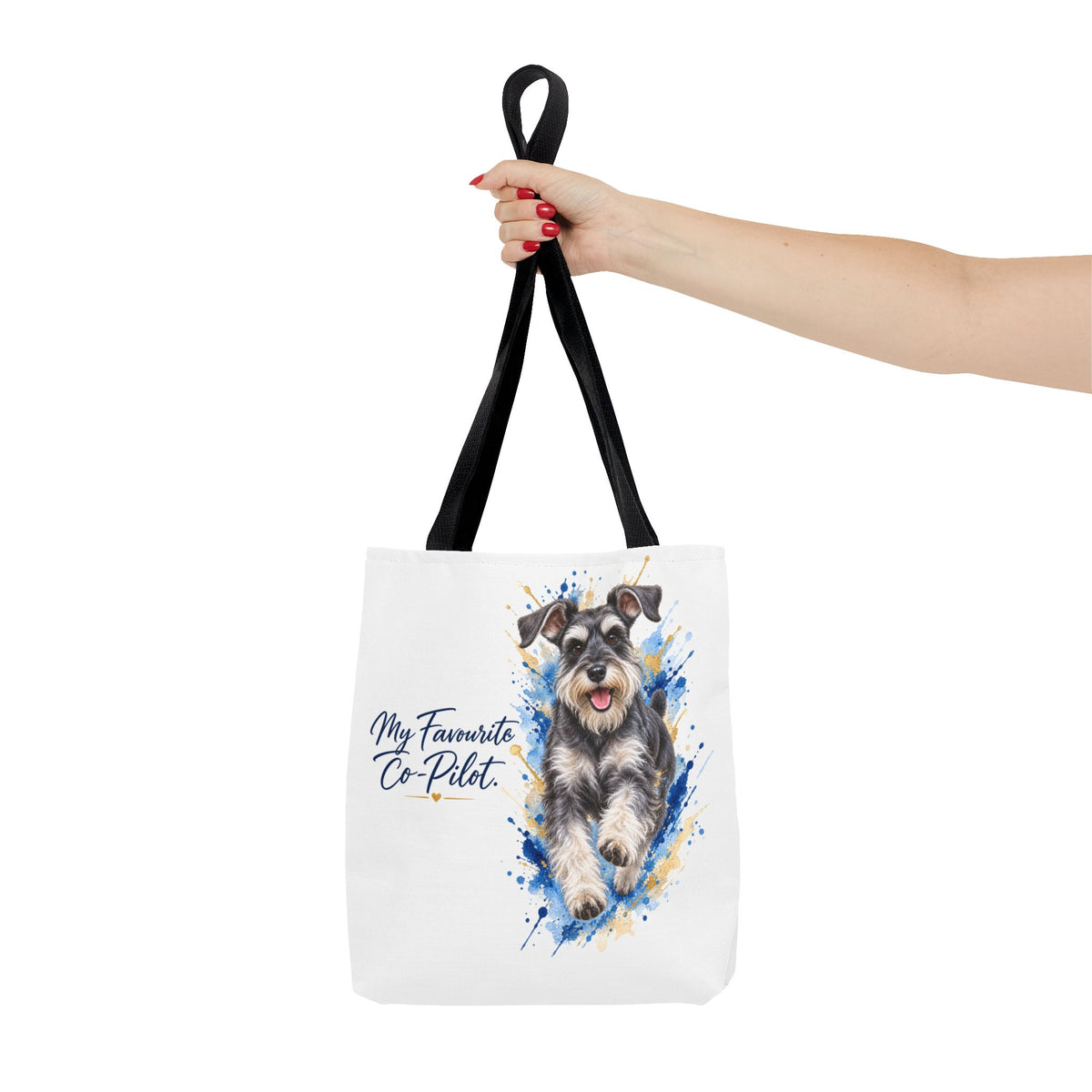TekPaws Favourite Co-Pilot Tote – Miniature Schnauzer Edition