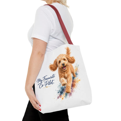 TekPaws Favourite Co-Pilot Tote – Cockapoo Edition