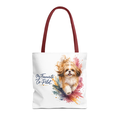 TekPaws Favourite Co-Pilot Tote – Shih Tzu Edition
