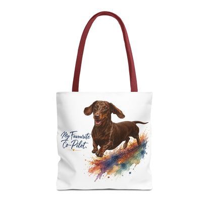 TekPaws Favourite Co-Pilot Tote – Dachshund Edition