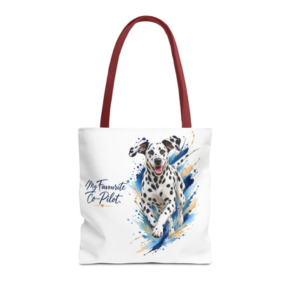 TekPaws Favourite Co-Pilot Tote – Dalmatian Edition