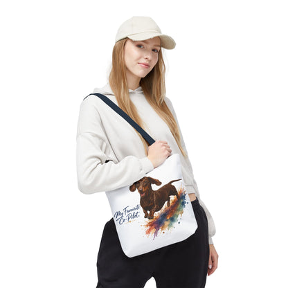 TekPaws Favourite Co-Pilot Tote – Dachshund Edition