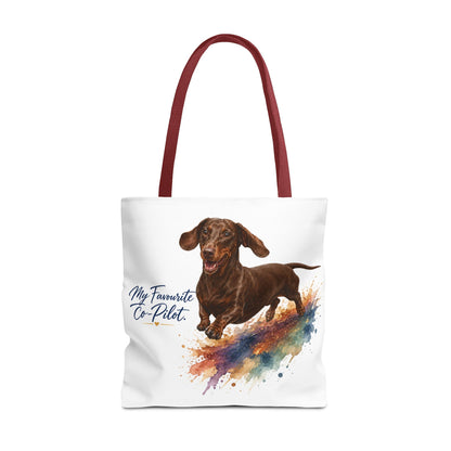 TekPaws Favourite Co-Pilot Tote – Dachshund Edition