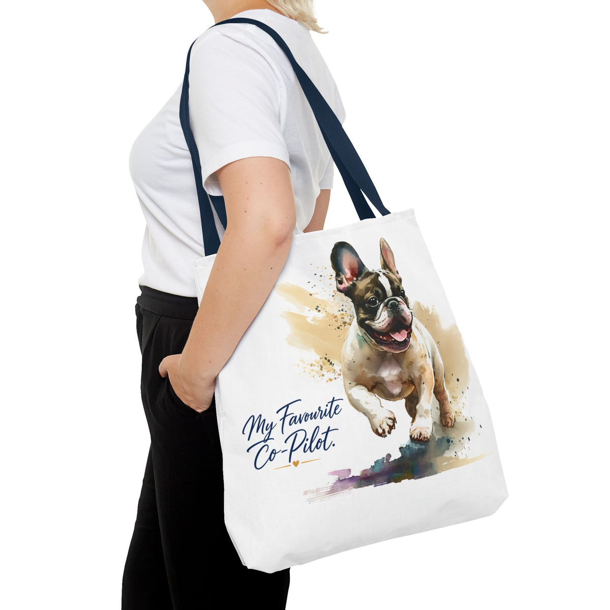 TekPaws Favourite Co-Pilot Tote – French Bulldog Edition