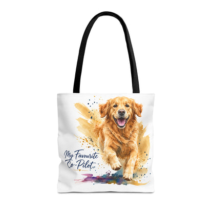 TekPaws Favourite Co-Pilot Tote – Golden Retriever Edition
