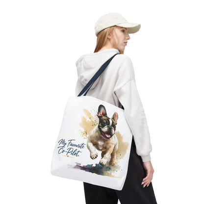 TekPaws Favourite Co-Pilot Tote – French Bulldog Edition