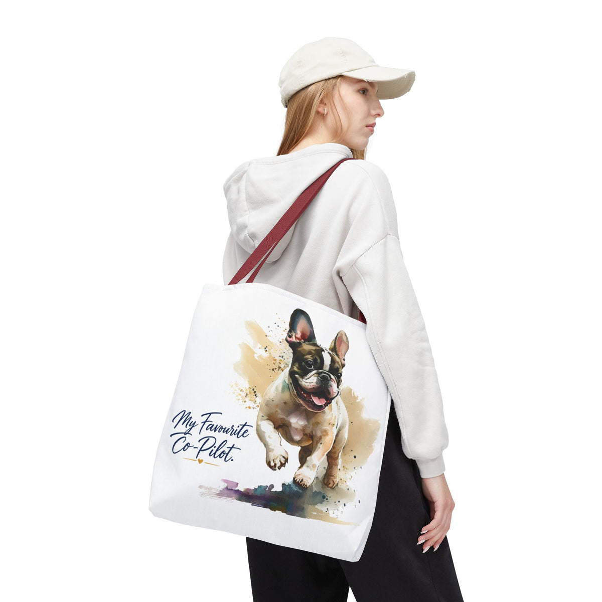 TekPaws Favourite Co-Pilot Tote – French Bulldog Edition