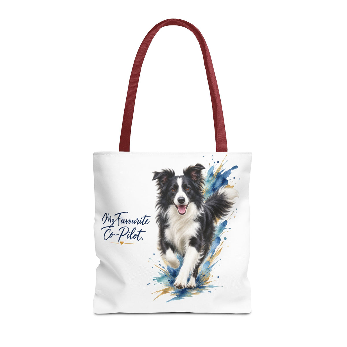 TekPaws Favourite Co-Pilot Tote – Border Collie Edition