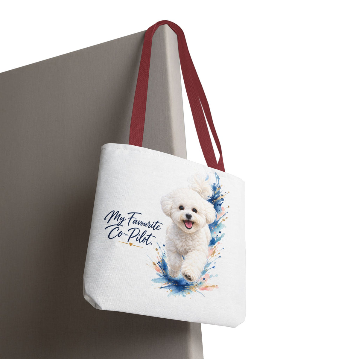 TekPaws Favourite Co-Pilot Tote – Bichon Frisé  Edition