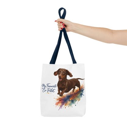 TekPaws Favourite Co-Pilot Tote – Dachshund Edition