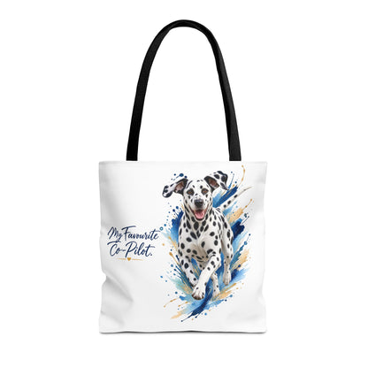 TekPaws Favourite Co-Pilot Tote – Dalmatian Edition