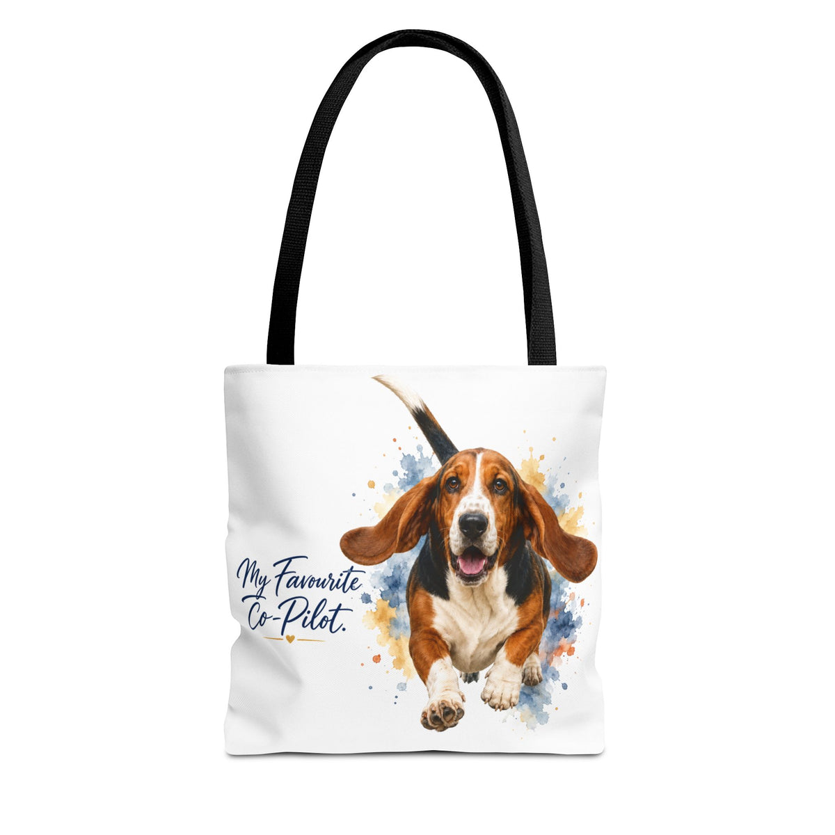 TekPaws Favourite Co-Pilot Tote –  Basset Hound Edition