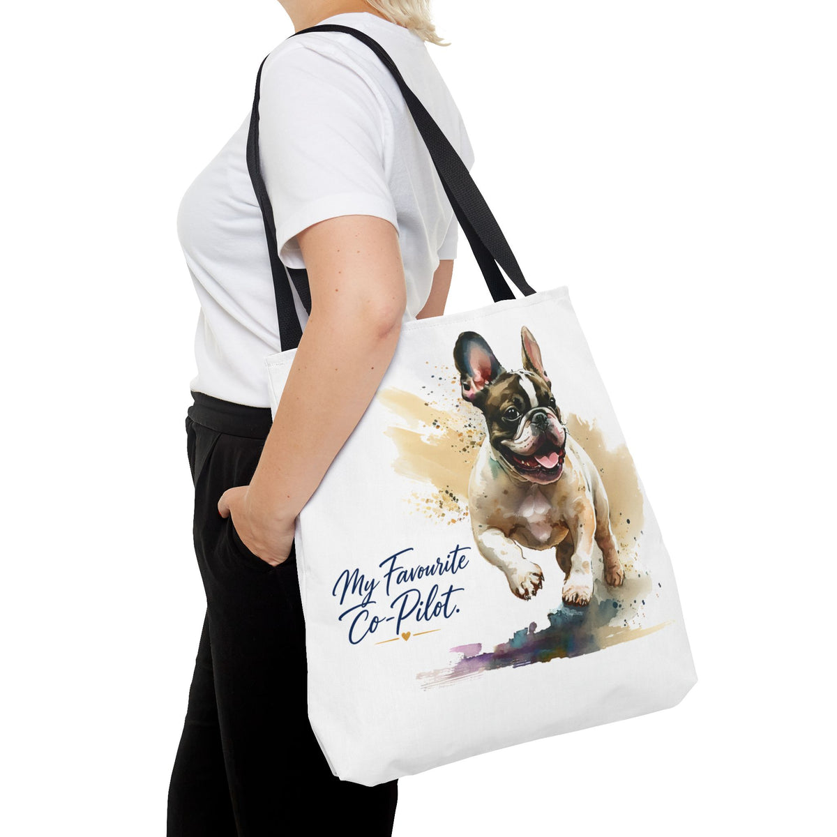 TekPaws Favourite Co-Pilot Tote – French Bulldog Edition