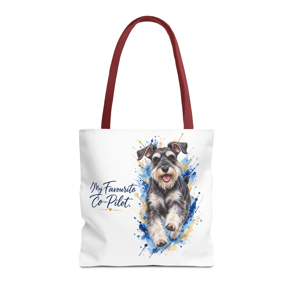 TekPaws Favourite Co-Pilot Tote – Miniature Schnauzer Edition