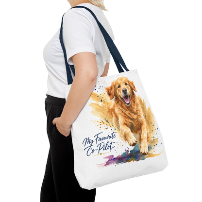TekPaws Favourite Co-Pilot Tote – Golden Retriever Edition