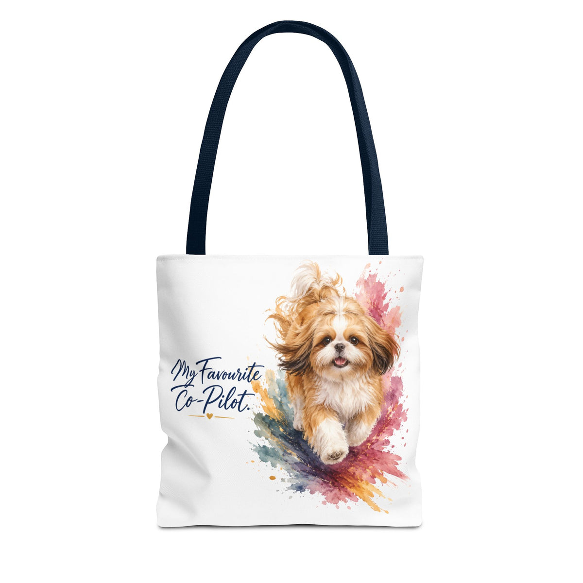 TekPaws Favourite Co-Pilot Tote – Shih Tzu Edition