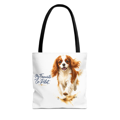 TekPaws Favourite Co-Pilot Tote – Cavalier King Charles Spaniel Edition